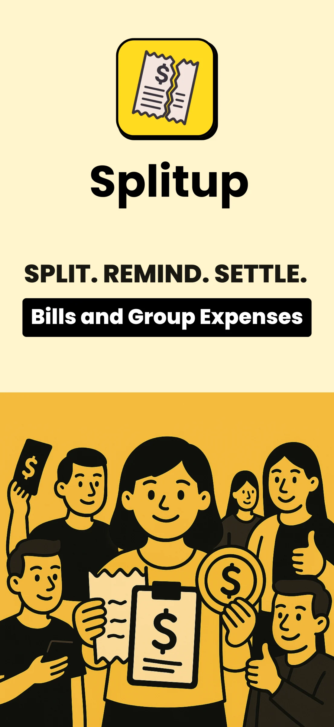 Splitup: Group Expenses screenshot