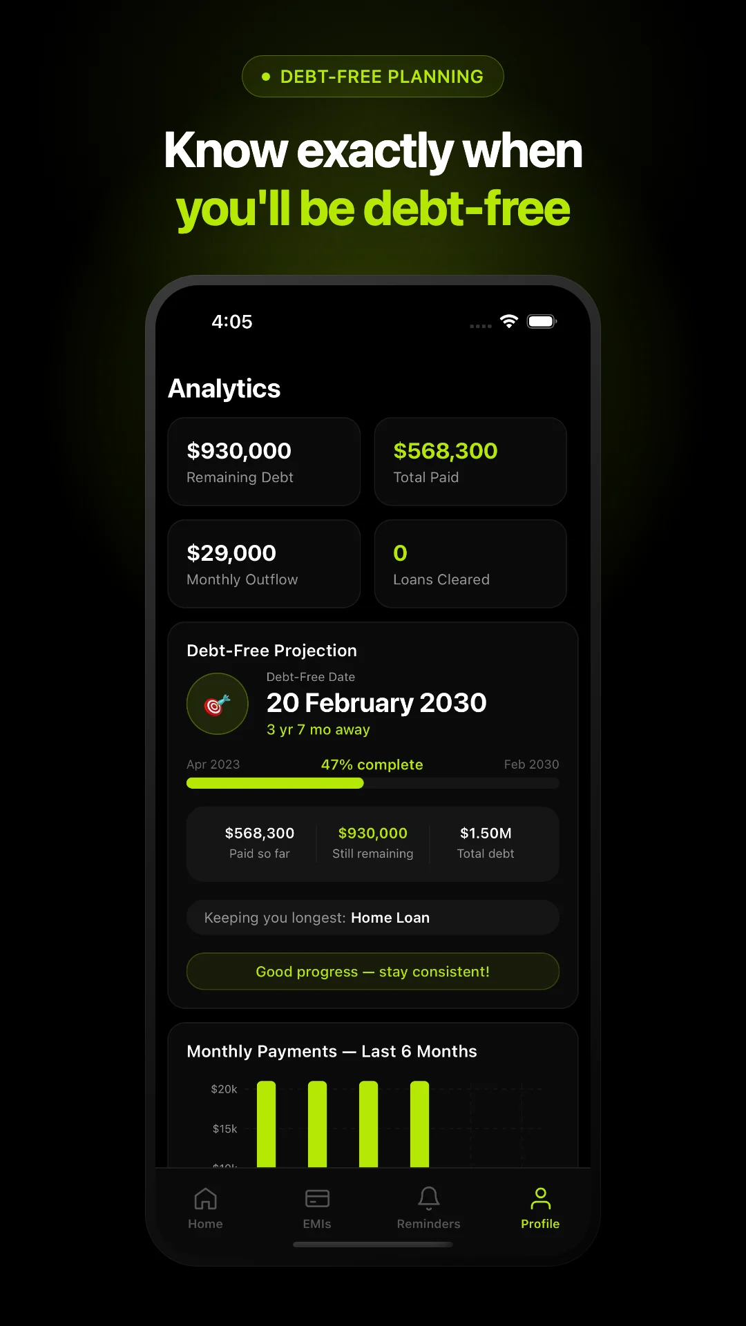 Payday – EMI & Loan Tracker screenshot