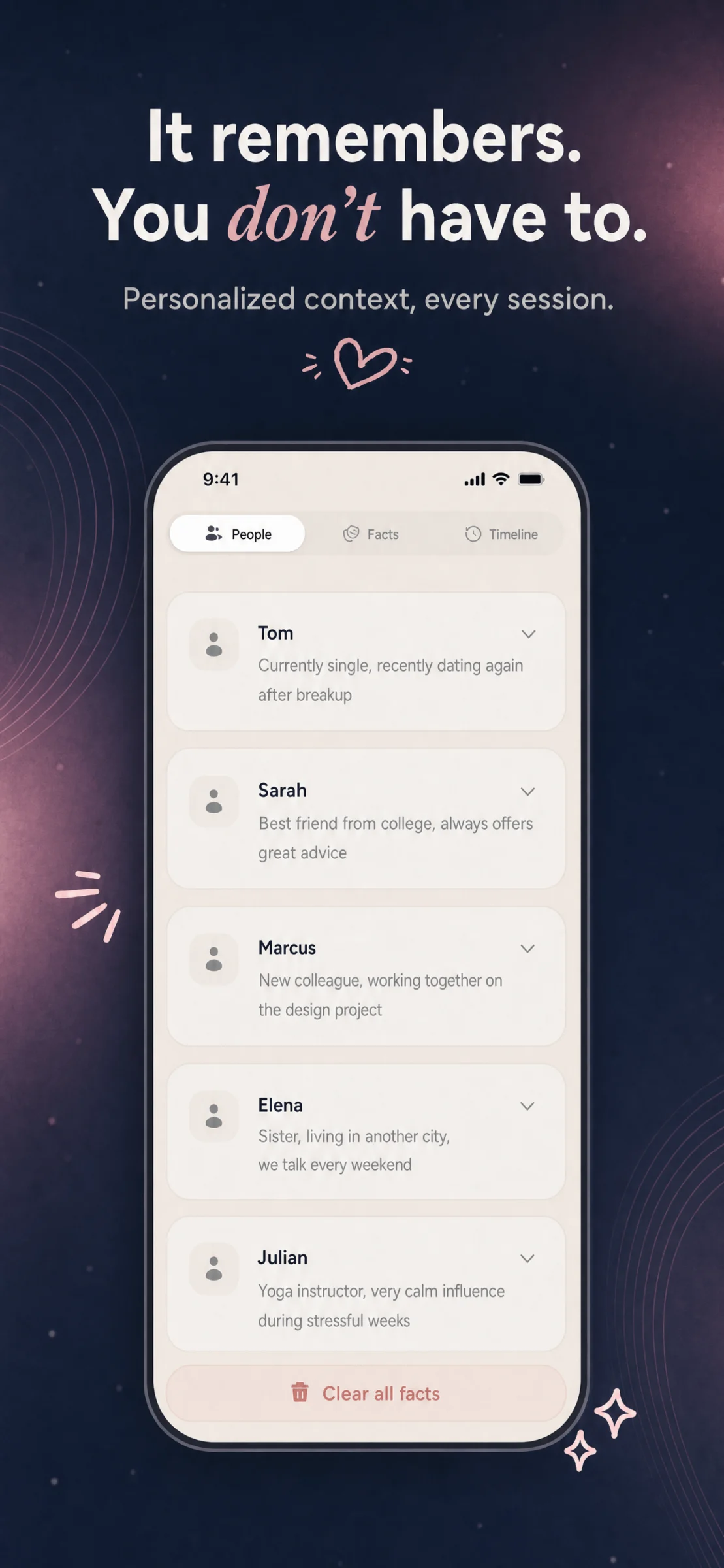Don't spiral screenshot