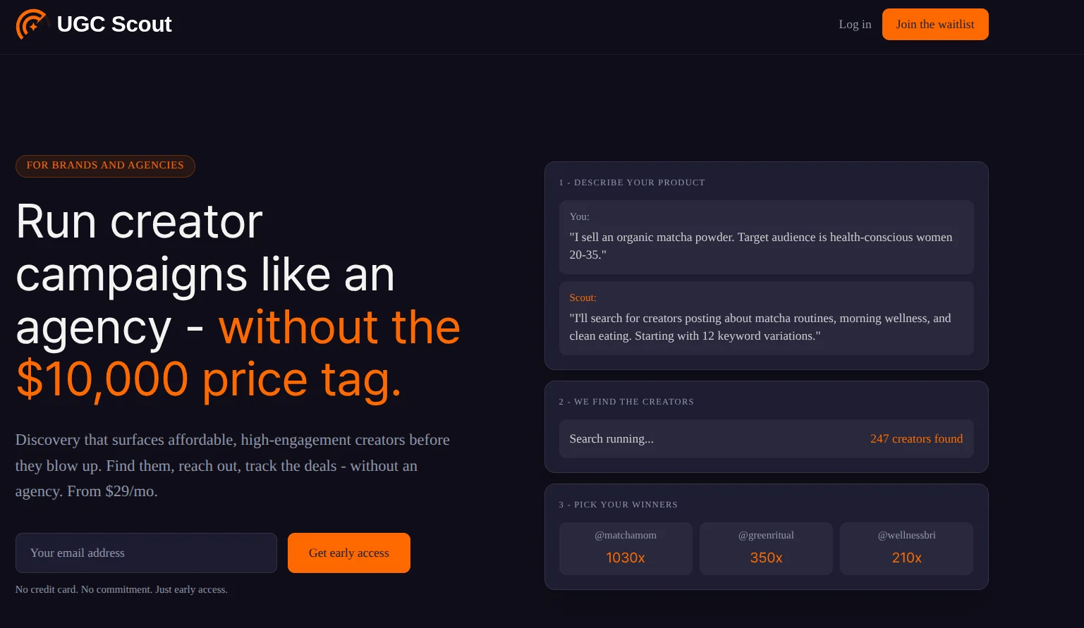 UGCScout screenshot