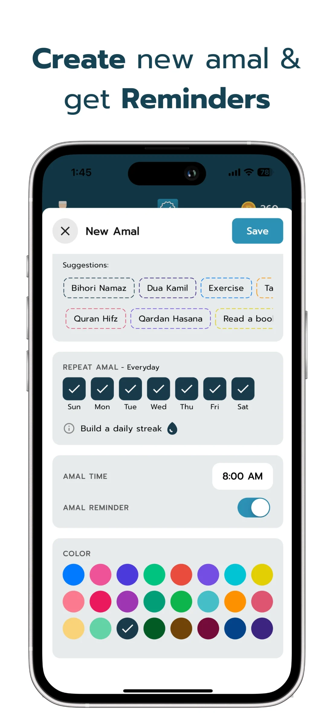 My Deen: Track Namaz and Habits screenshot