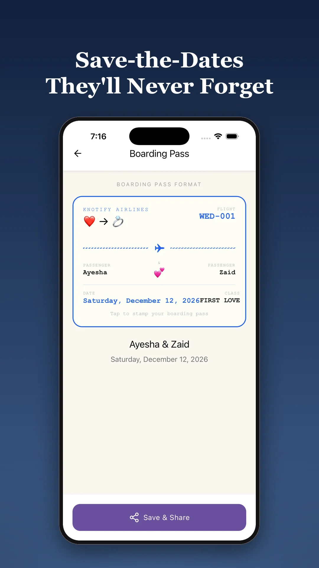 Knotify – Digital Invitations screenshot