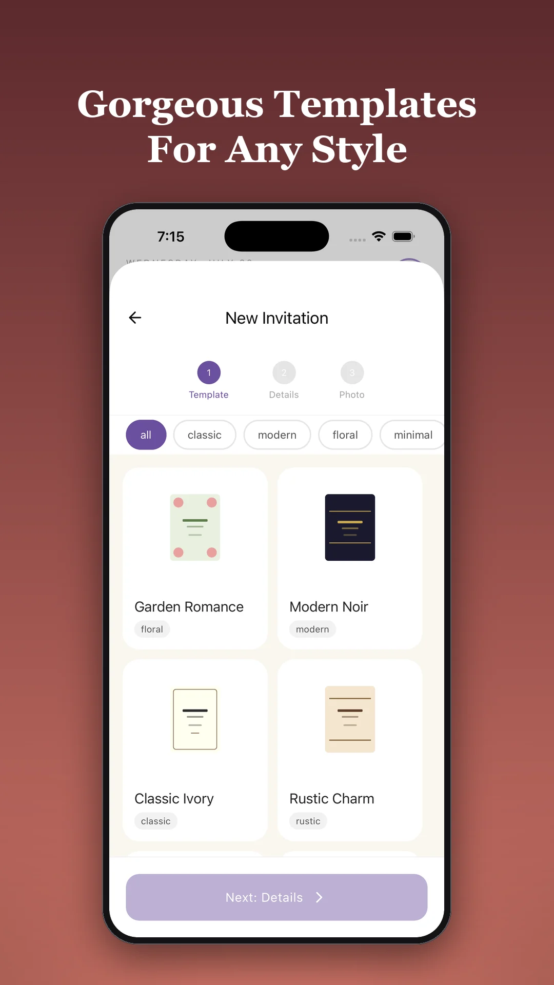 Knotify – Digital Invitations screenshot