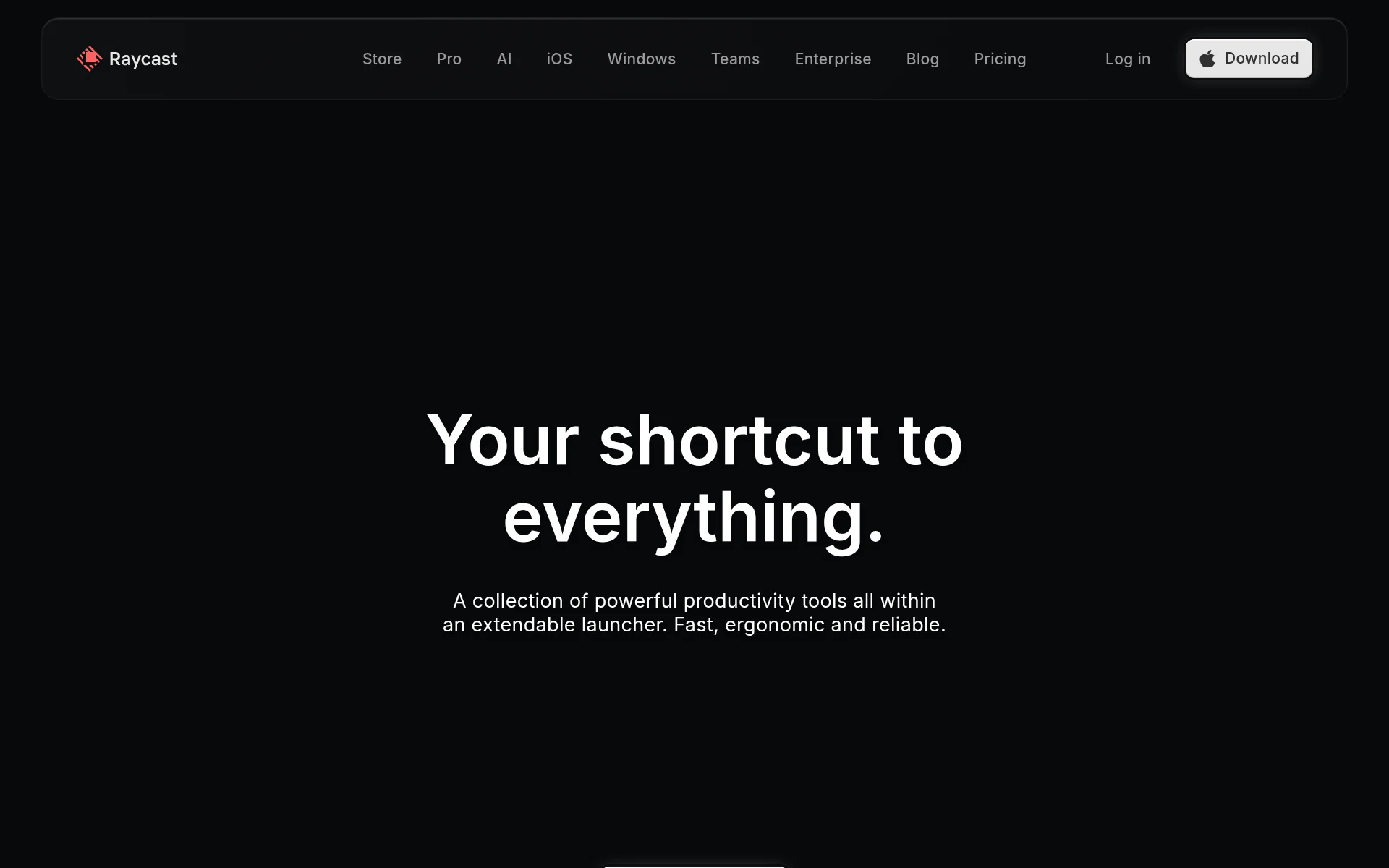 Raycast screenshot