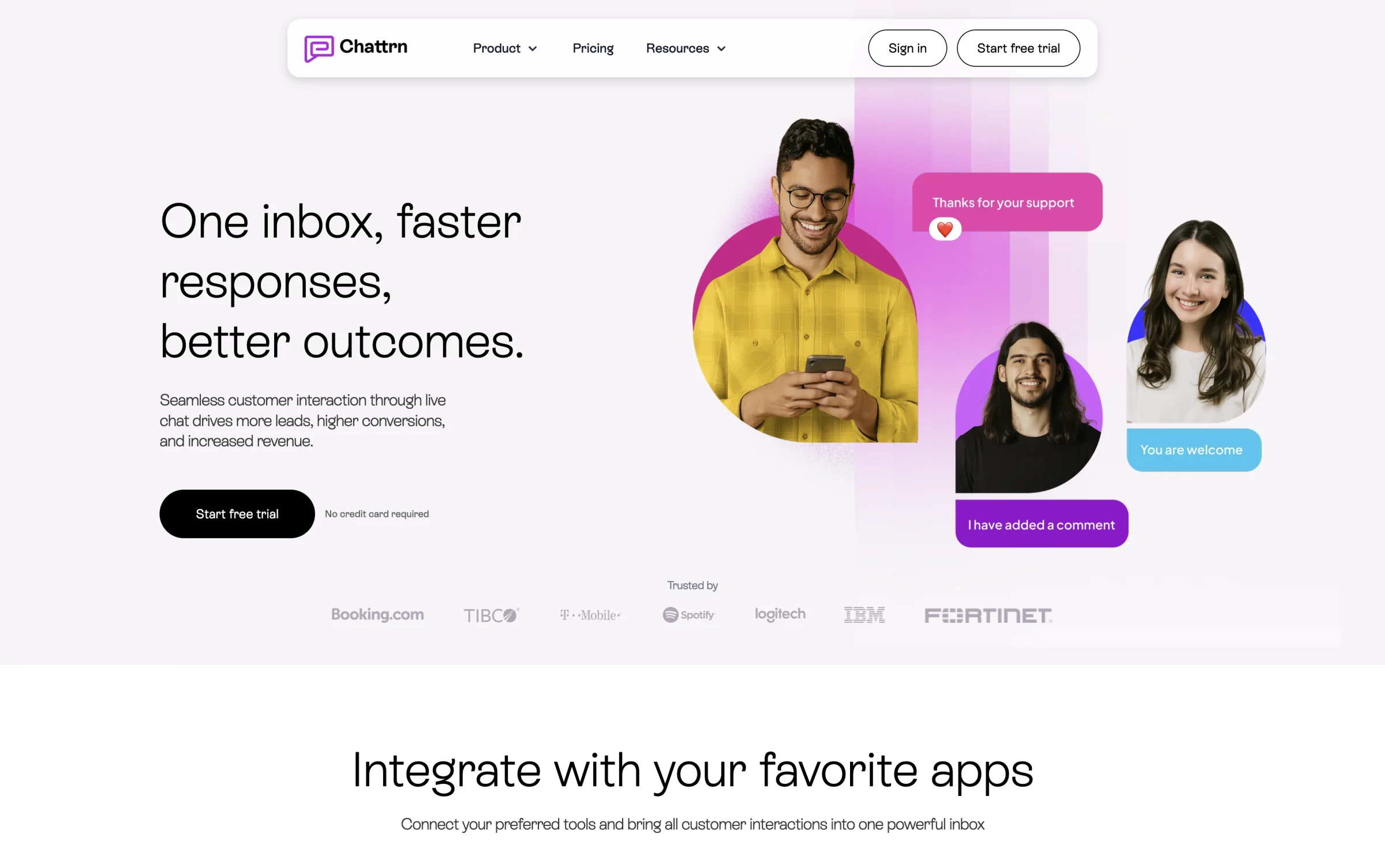Chattrn screenshot